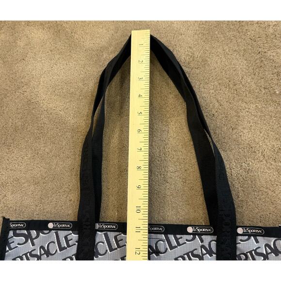 LESPORTSAC Tote Bag with Pouch and Wallet 3 Piece Reversible Madison Travel Work - Picture 13 of 13